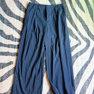 a new day Navy Striped Dress Pants